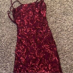 Windsor Hoco Dress (Raspberry)